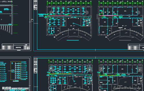 食品公司辦公樓電氣施工圖建筑工程